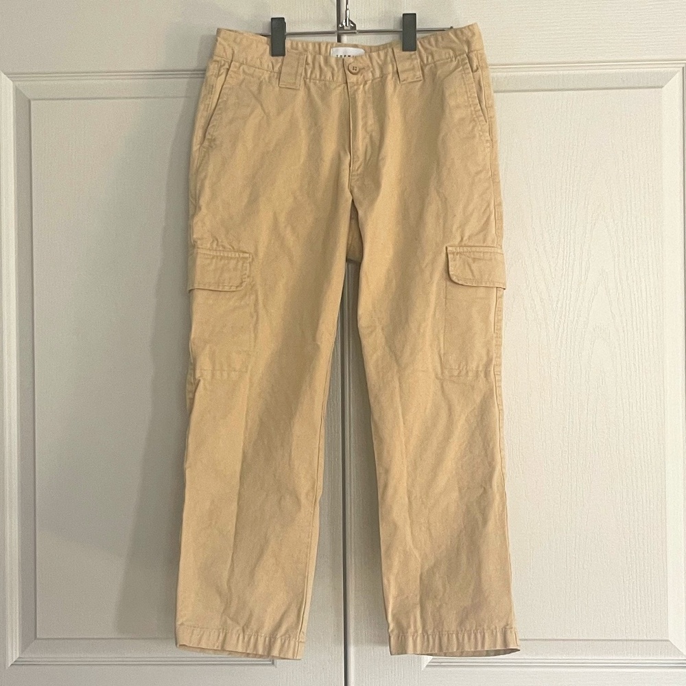 TOPMAN Men’s Cargo Cotton Relaxed Fit Chinos